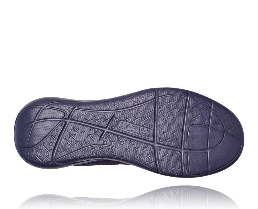 Hoka One One Tenisky Panske Námornícka Modrá - Hupana Flow - 61259-BQDW